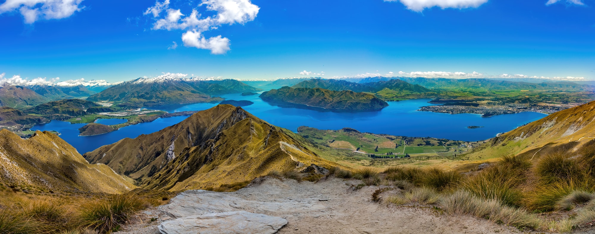 New Zealand mountains landscape